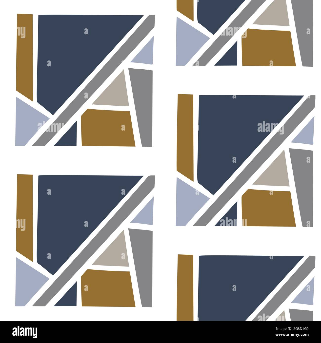 Masculine geometric seamless pattern. Classic retro geo shape for