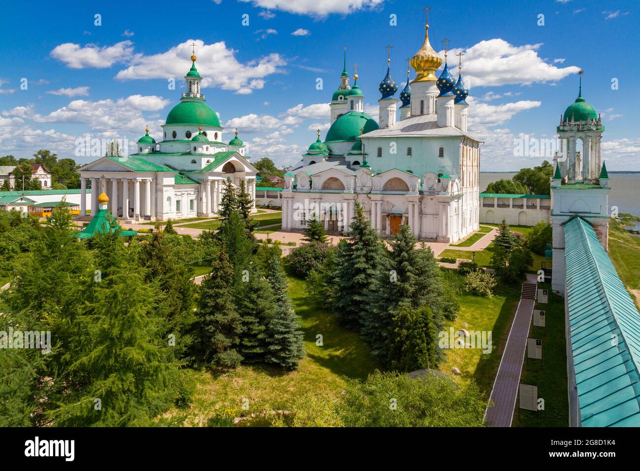 Spaso-Yakovlevsky monastery in Rostov the Great, Russia. Stock Photo