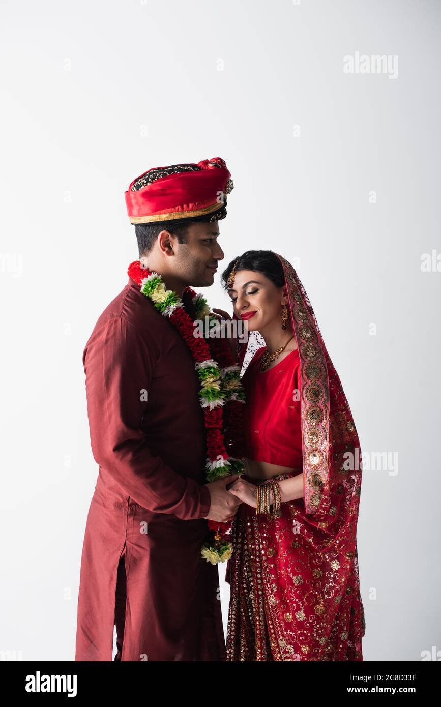 Young Indian Couple Hold Hands High Resolution Stock Photography And Images Alamy