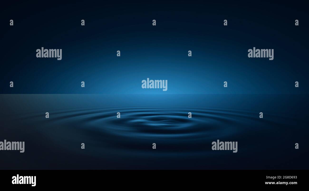 spherical water drop texture on pink blue background Stock Photo