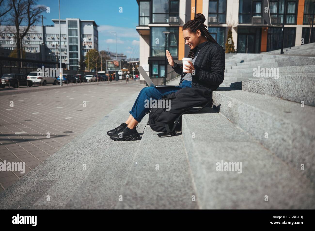High spirited cute young hi-res stock photography and images - Alamy