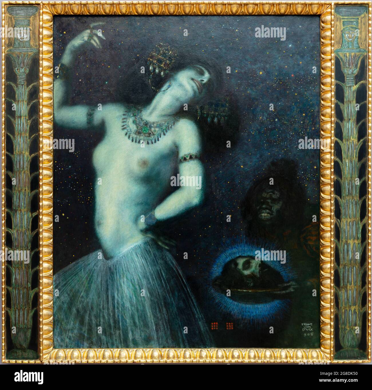 Franz von Stuck artwork entitled Salome Stock Photo