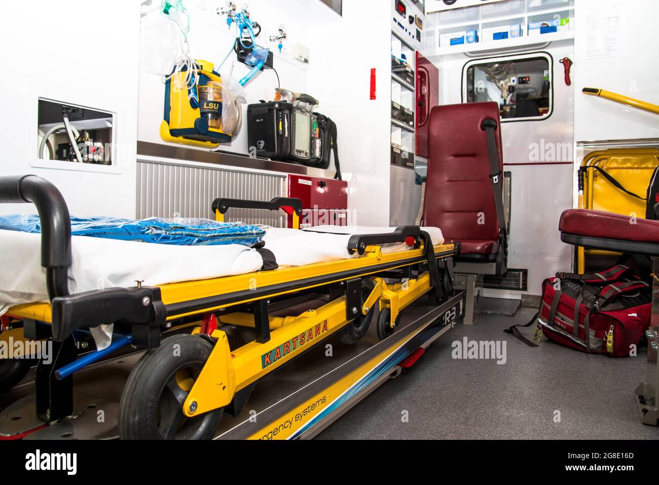 Inside fire station hi-res stock photography and images - Alamy