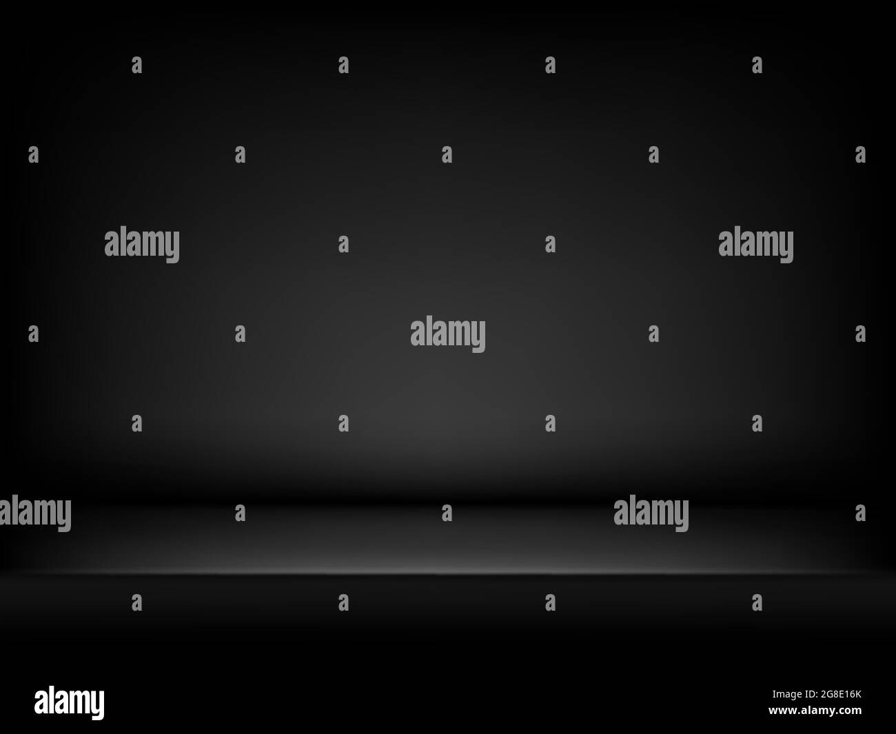 Studio background black in abstract style. Dark gray abstract gradient