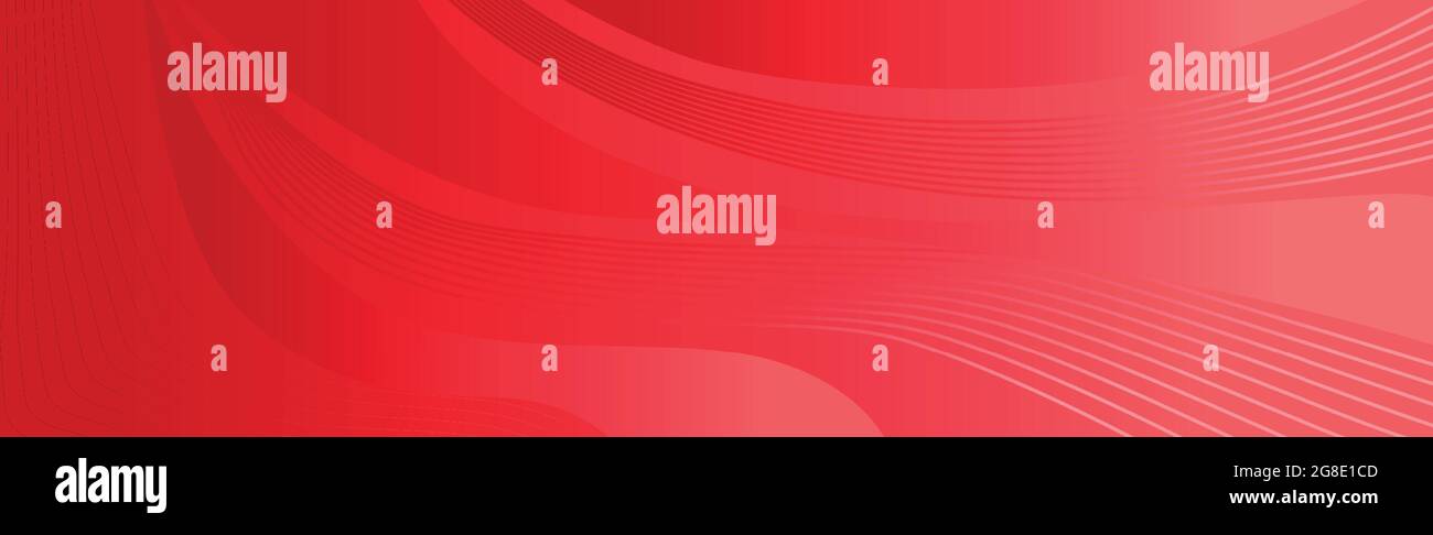 Abstract red background with gradient lines - Vector illustration Stock ...