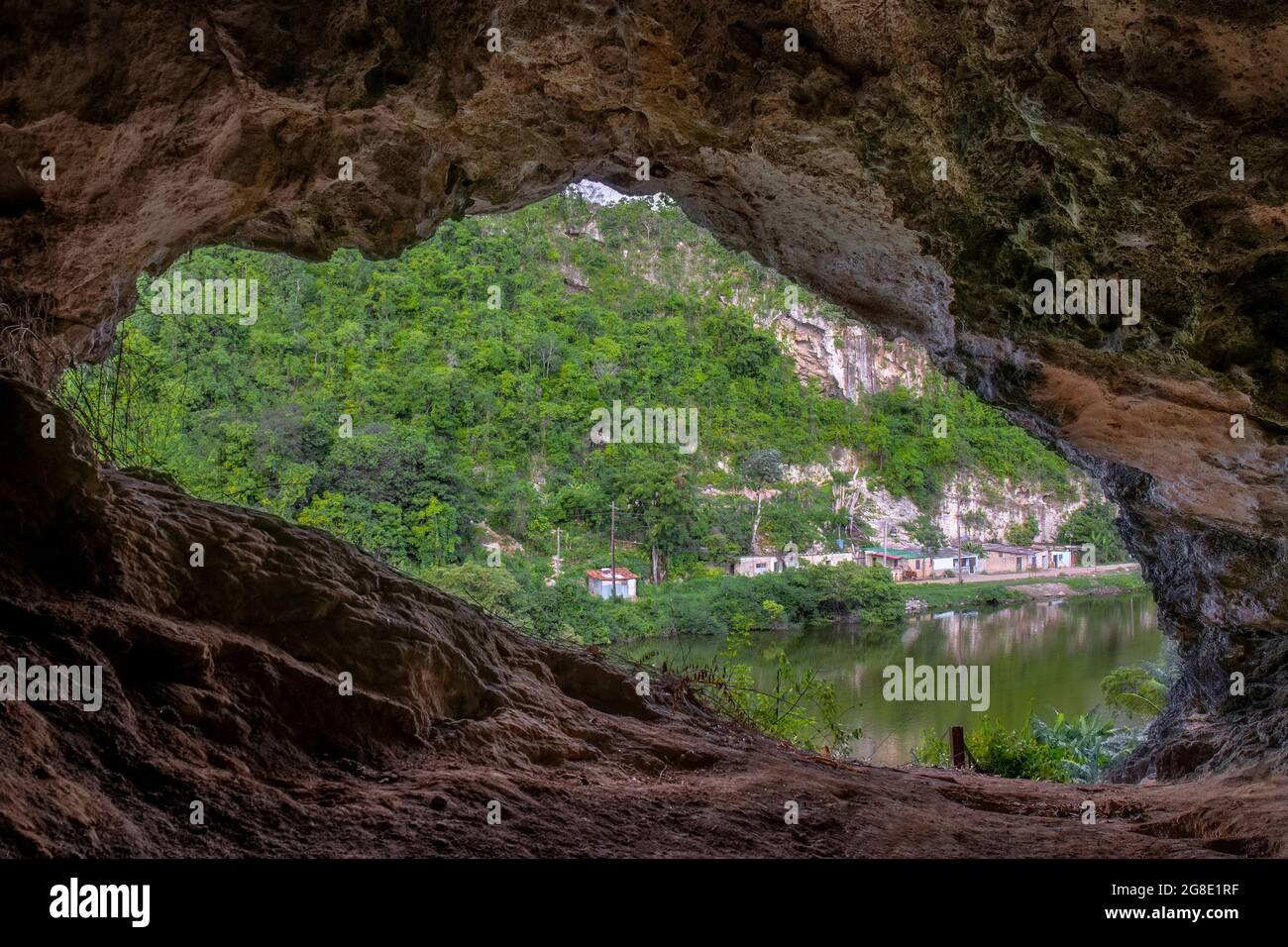 Mesmerizing view of Cueva del Indio, Cuba Stock Photo