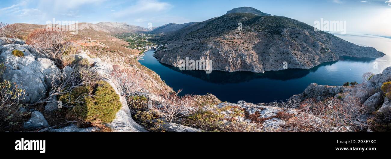 Vathy Rocks Vathy kalymnos greece hi-res stock photography and images - Alamy