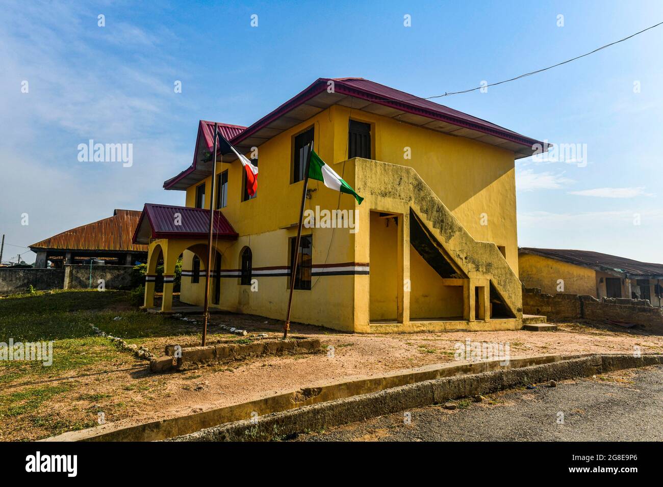 KingÂ´s palace, Owo, Ondo state, Nigeria Stock Photo