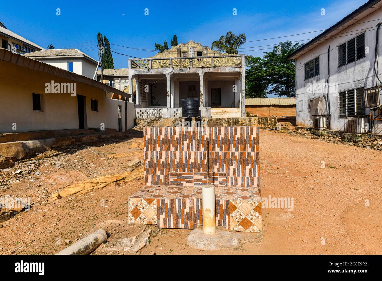 King's palace, Owo, Ondo state, Nigeria Stock Photo