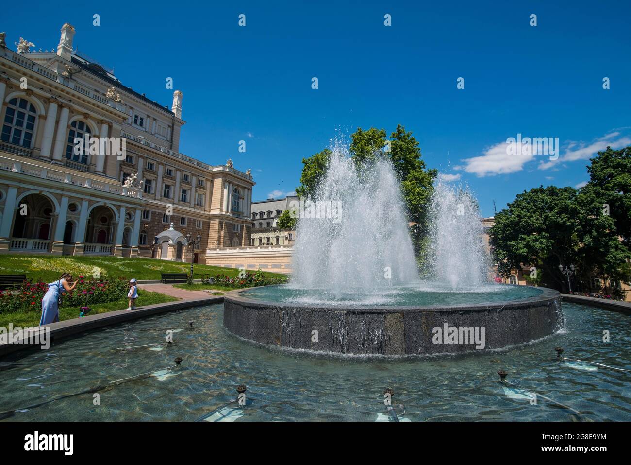 Odessa National Academic Theater of Opera and Ballet, Odessa, Black sea, Ukraine Stock Photo