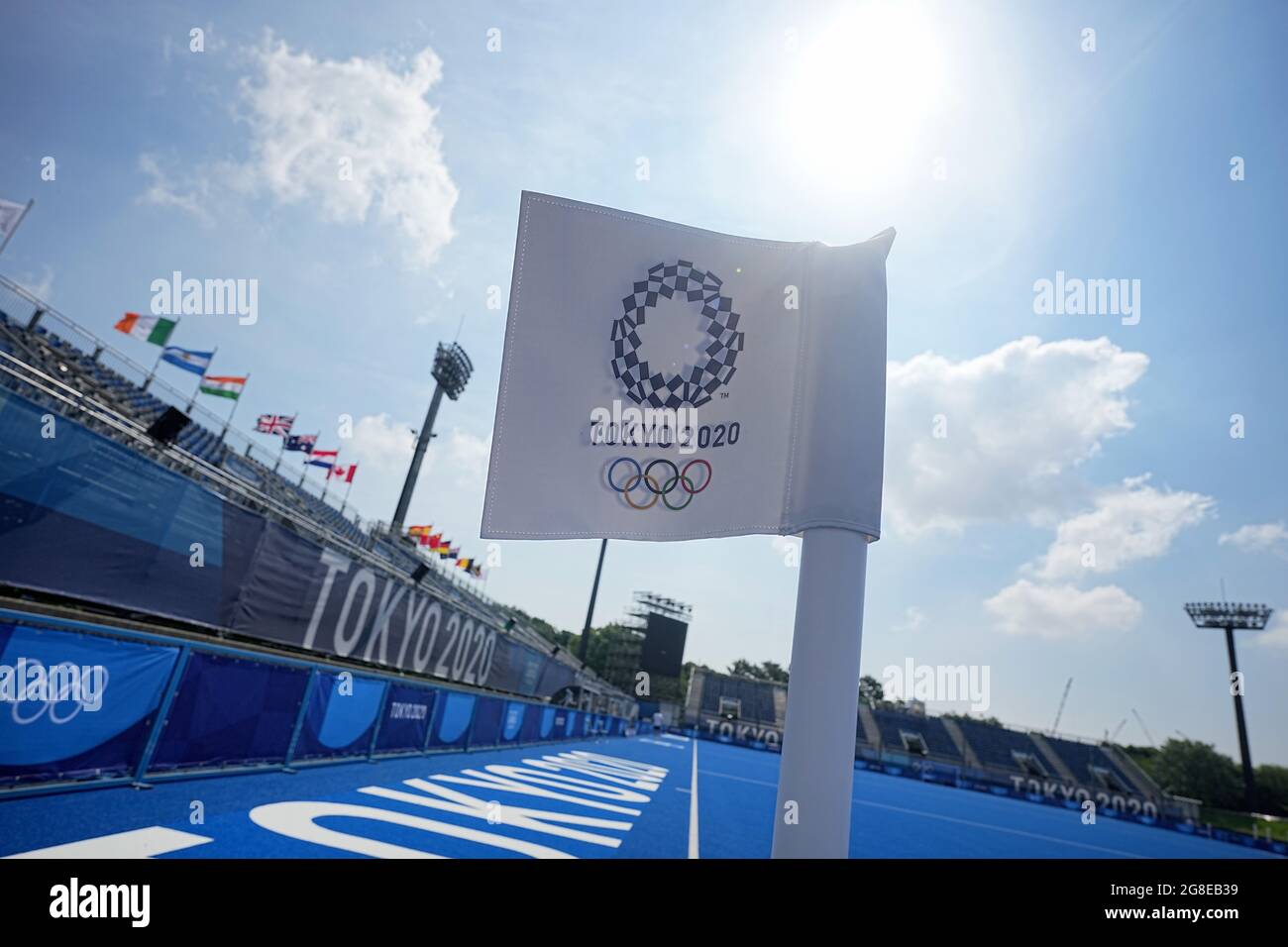 Tokio, Japan. 20th July, 2021. Hockey, Women Olympics, test match