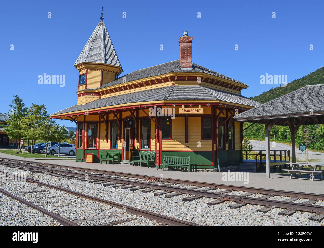 Crawford Depot is historic passenger railroad station near Crawford