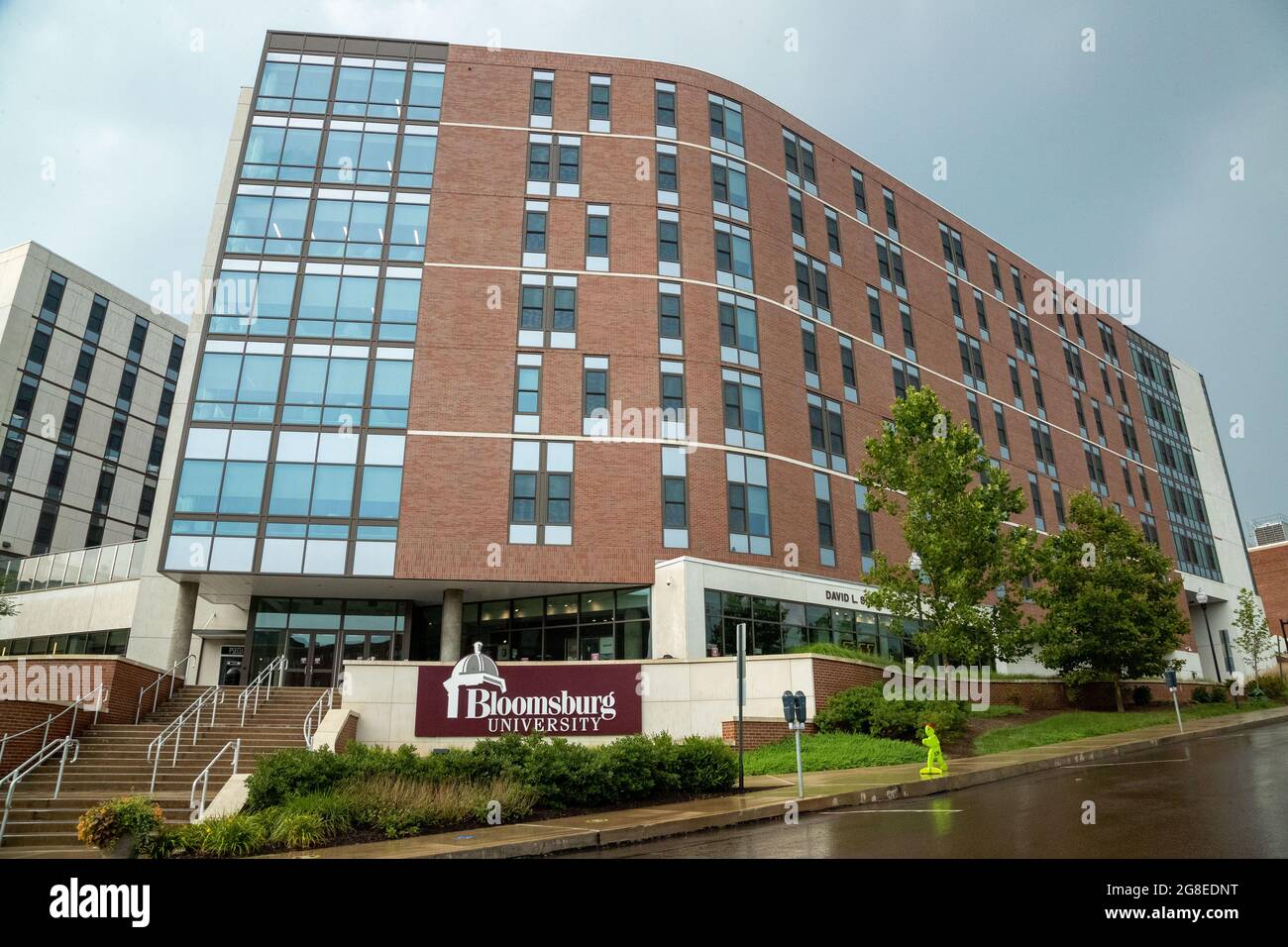 Bloomsburg, United States. 19th July, 2021. David L. Soltz Hall is seen