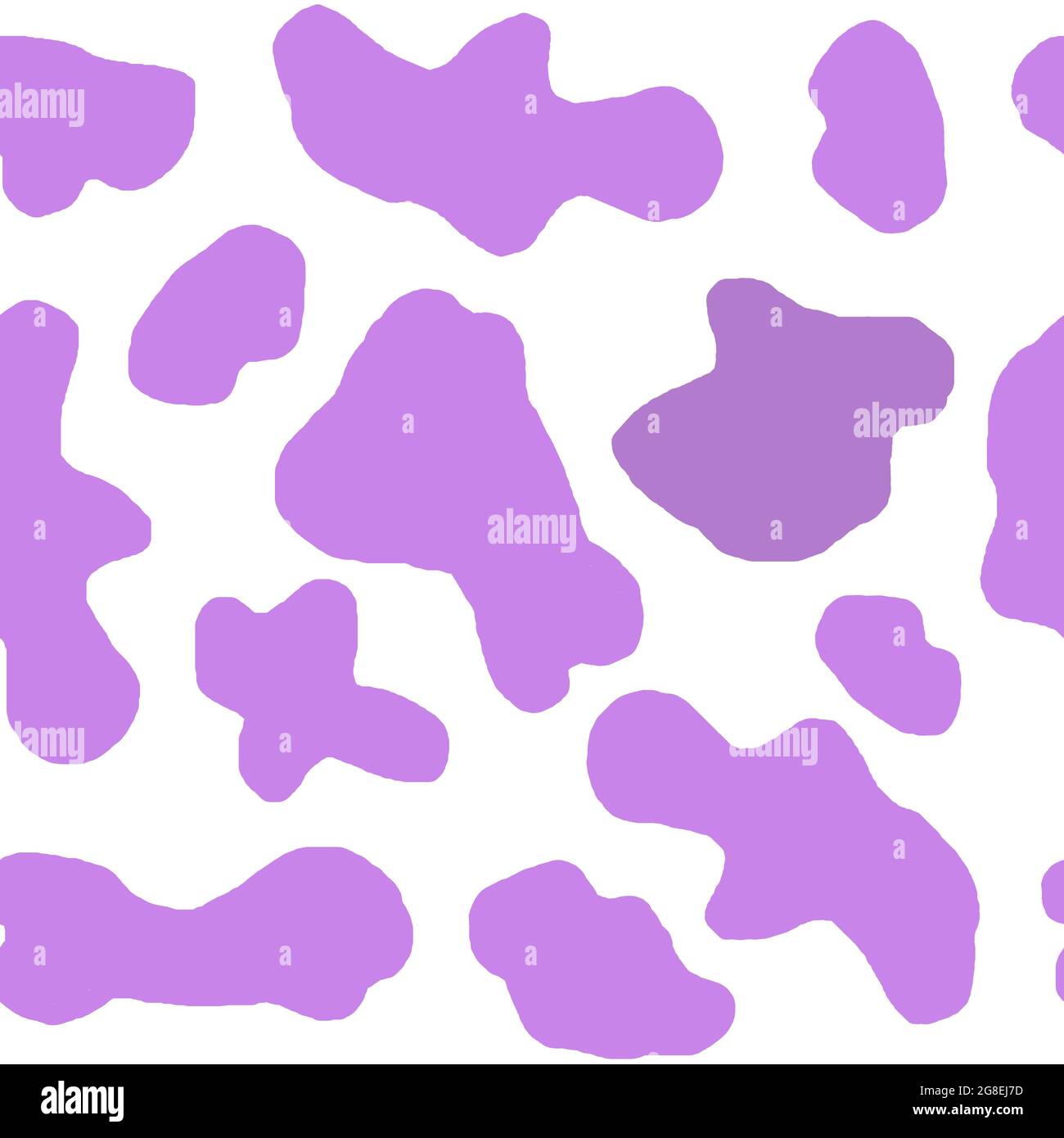 purple cow print  Spoonflower