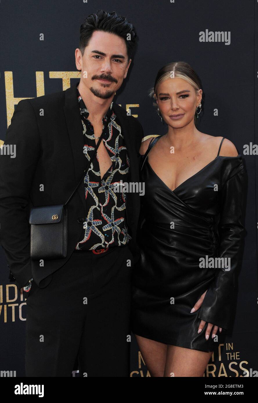 Los Angeles, CA. 19th July, 2021. Tom Sandoval, Ariana Madix at