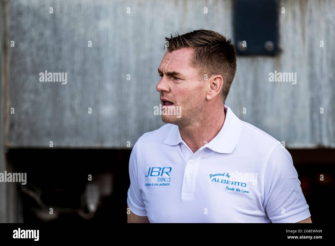 Silkeborg Denmark 19th July 2021 Head Coach Michael Boris Of Soenderjyske Seen During The 3f Superliga Match Between Silkeborg If And Soenderjyske At Jysk Park In Silkeborg Photo Credit Gonzales Photo Alamy Live