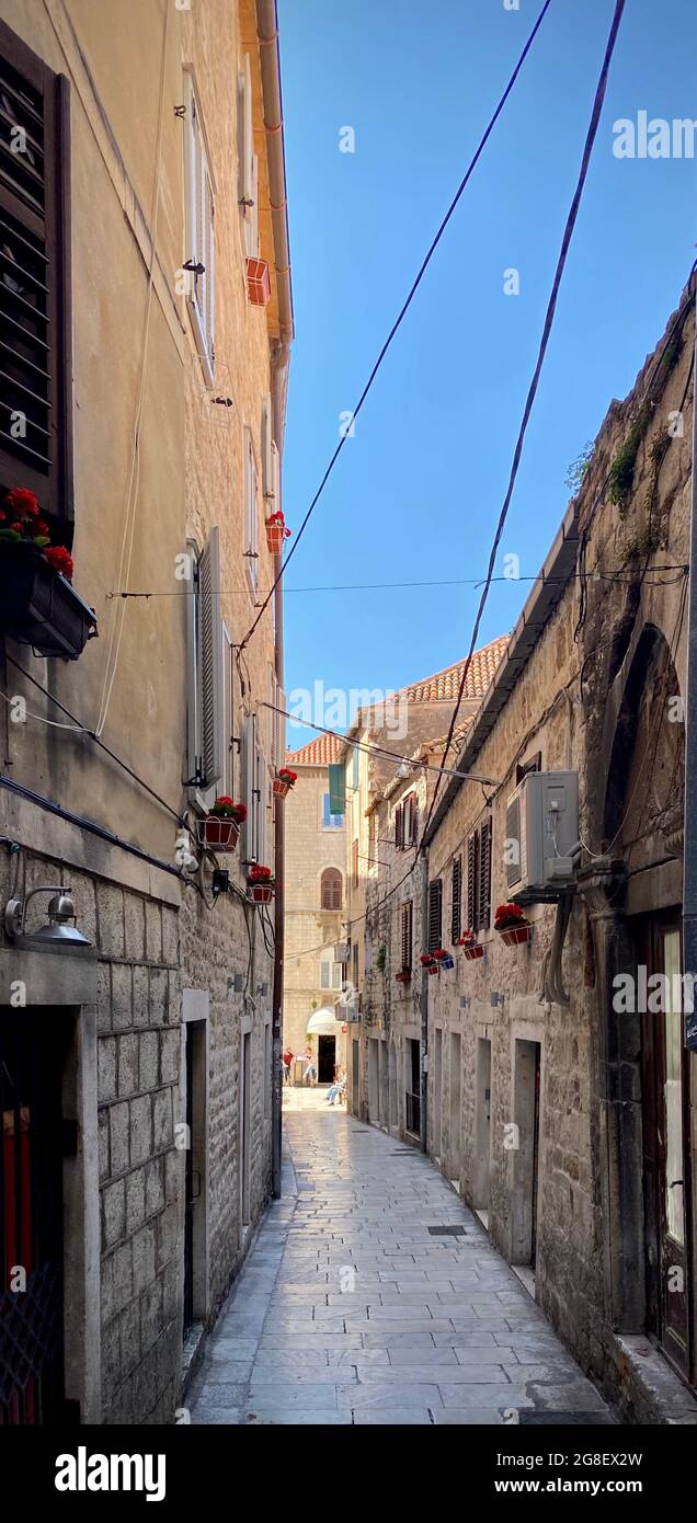 Old town Split, Croatia Stock Photo
