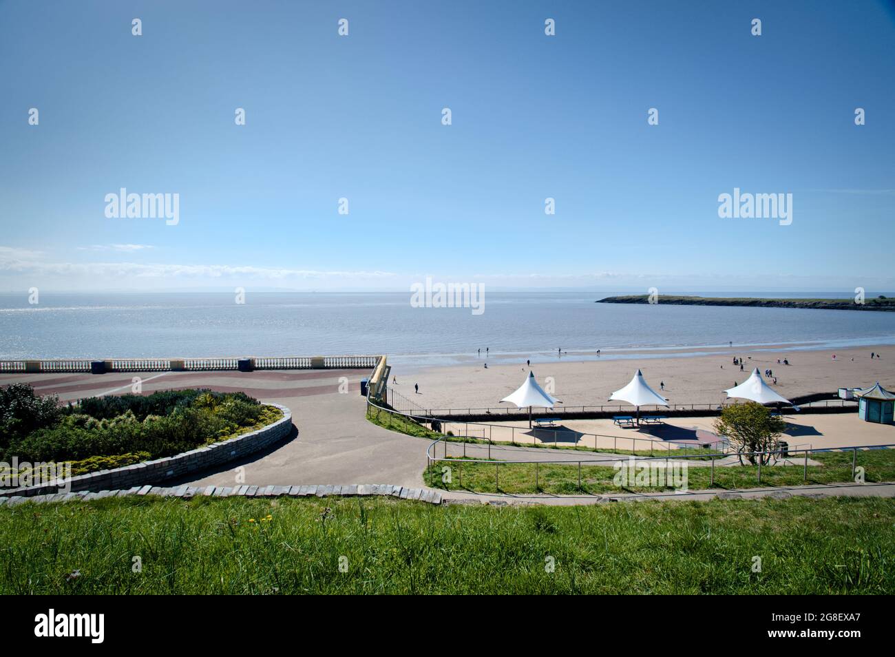 View of Barry Island seafront Stock Photo Alamy