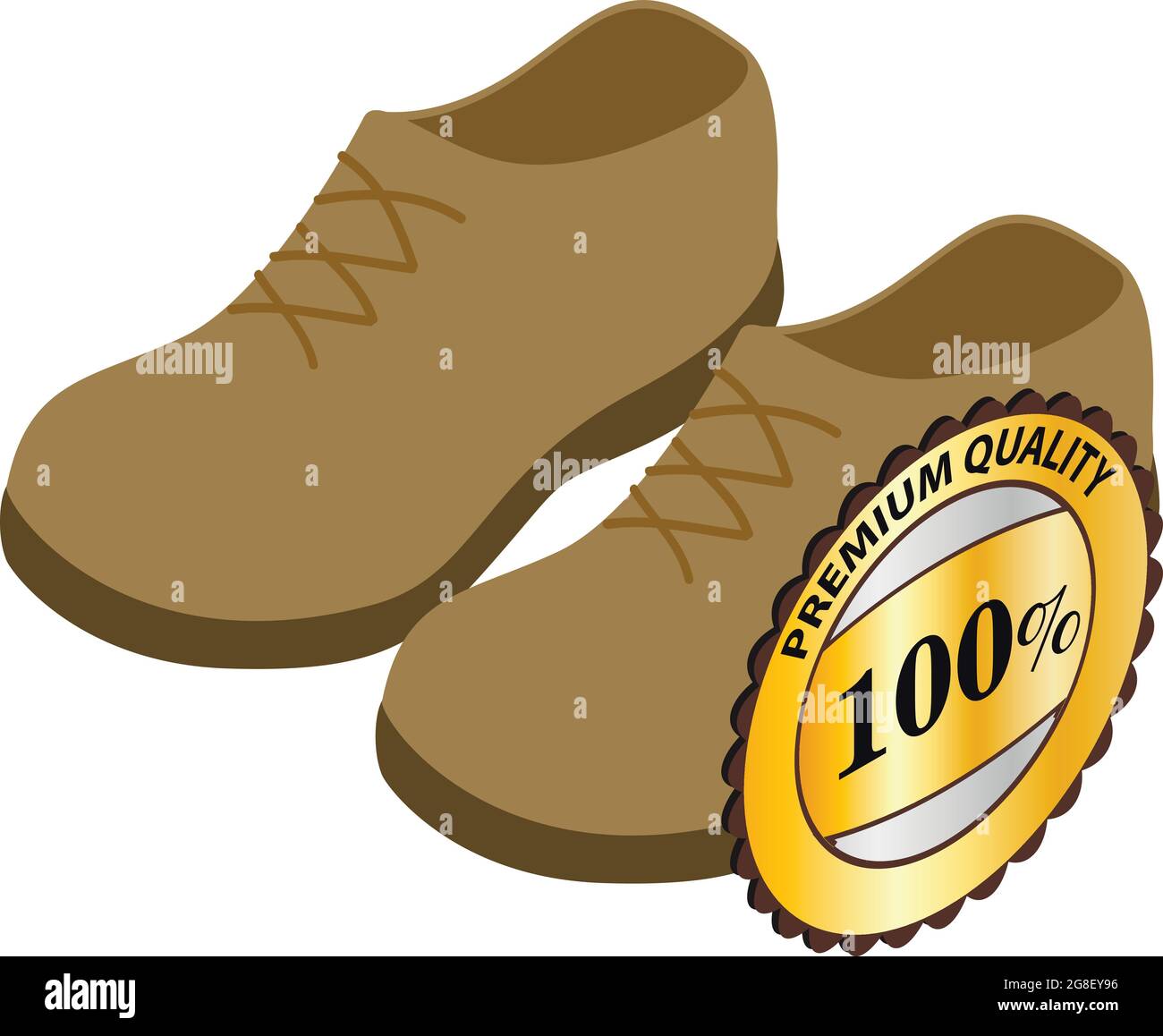Desert boots icon isometric vector 