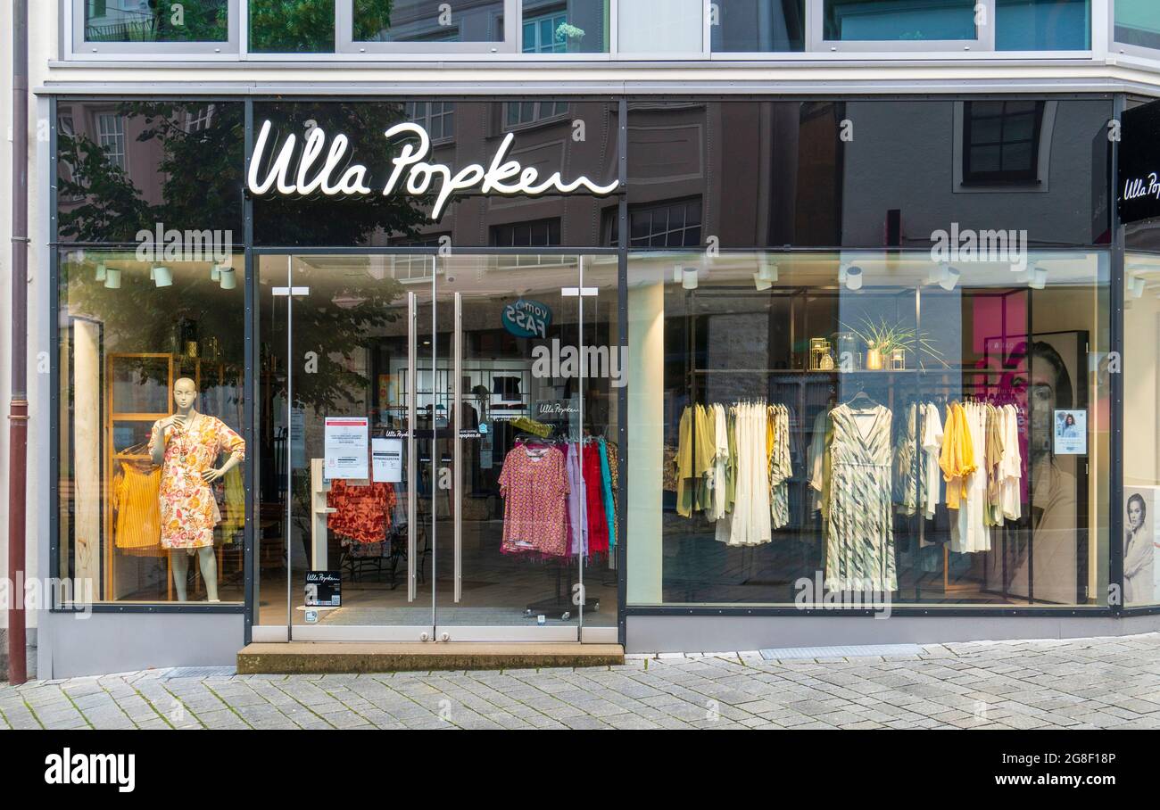 Filiale der Firma Ulla Popken in Kempten Stock Photo
