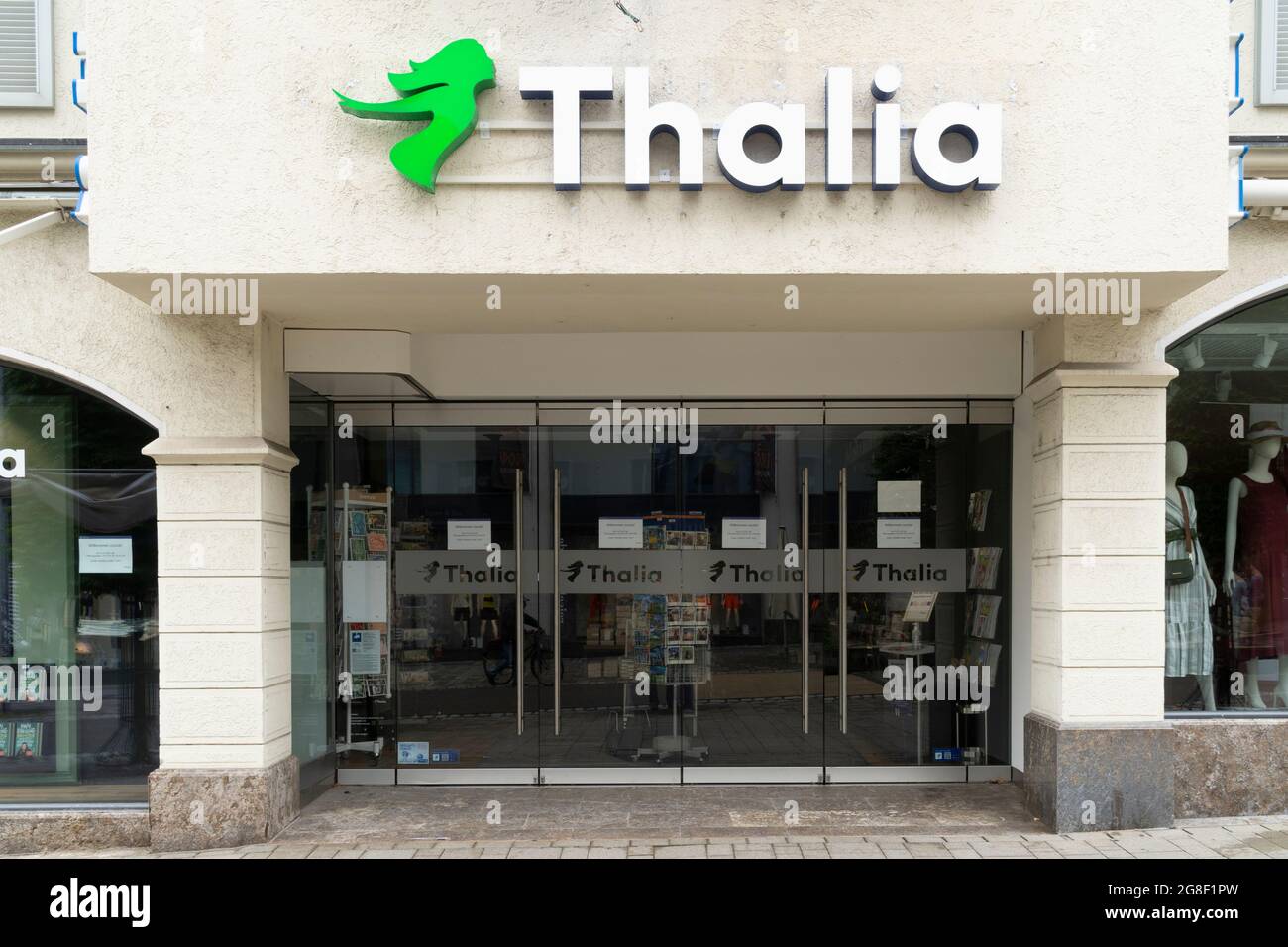 Filiale der Firma Thalia in Kempten Stock Photo