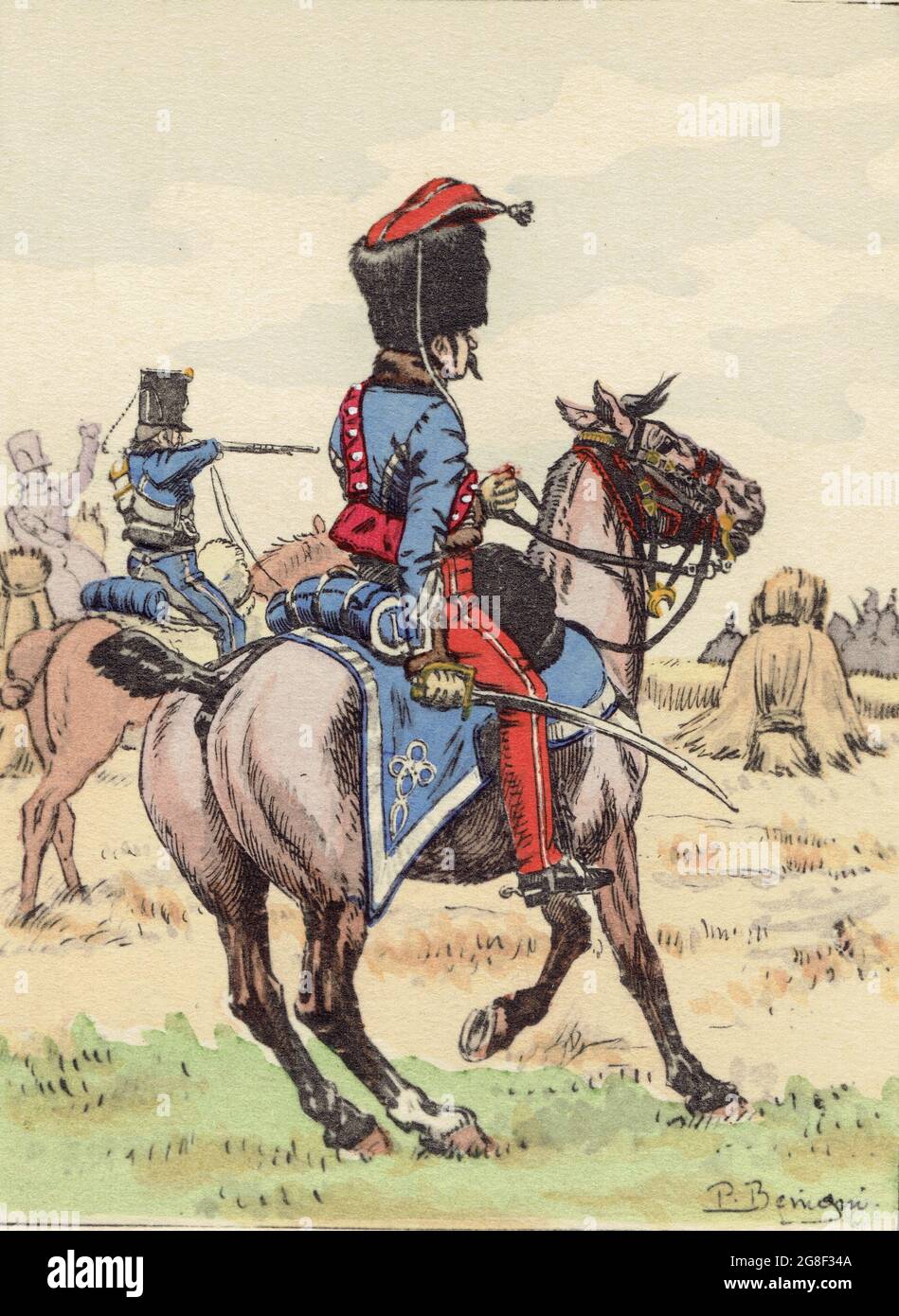 Figurine Peinte – Aquila/Lieutenant Des Hussards – Austerlitz 1805 – Collection