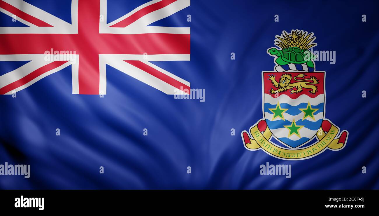 National flag of the cayman islands hi-res stock photography and images ...