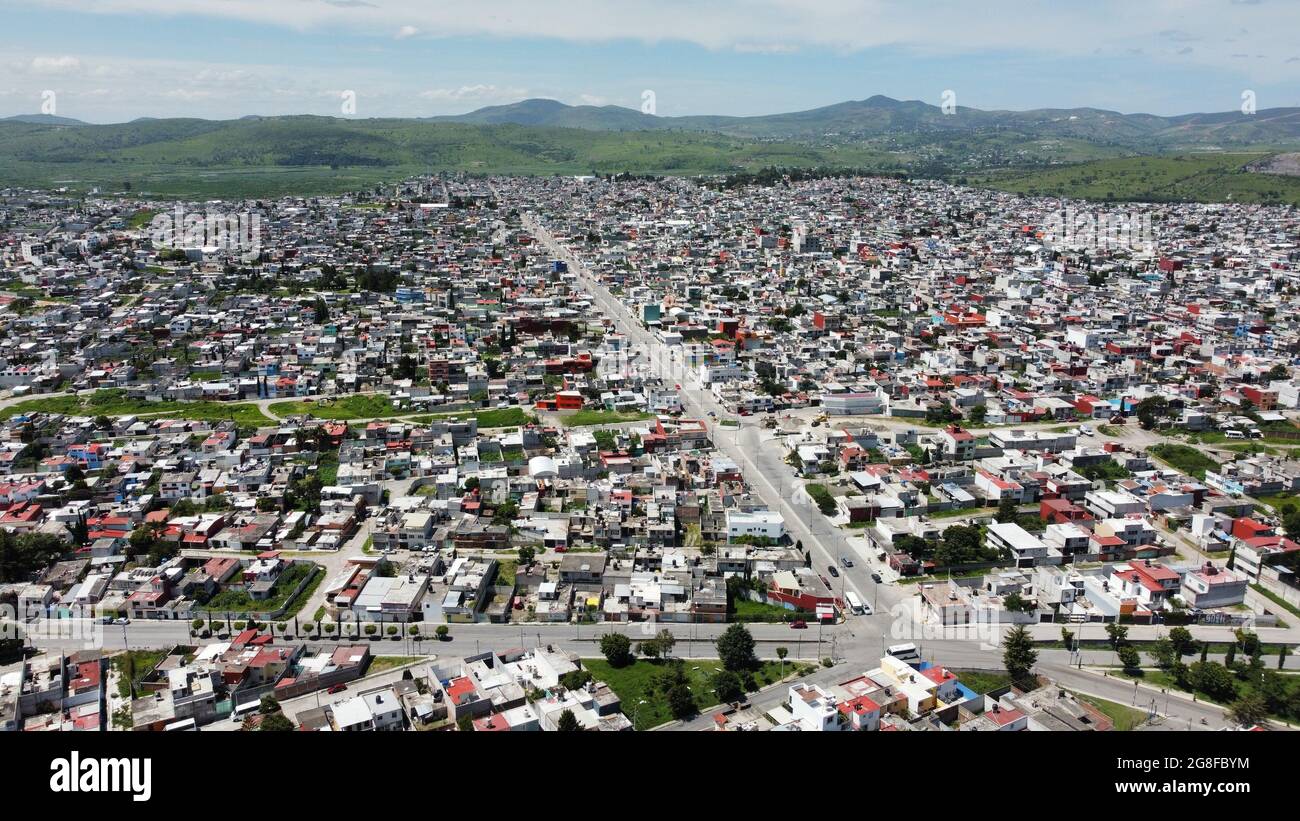 Aerial view of Zacatecas in Mexico Stock Photo - Alamy