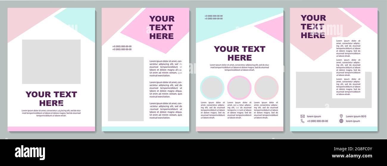 Corporate statistic brochure template Stock Vector Image & Art - Alamy