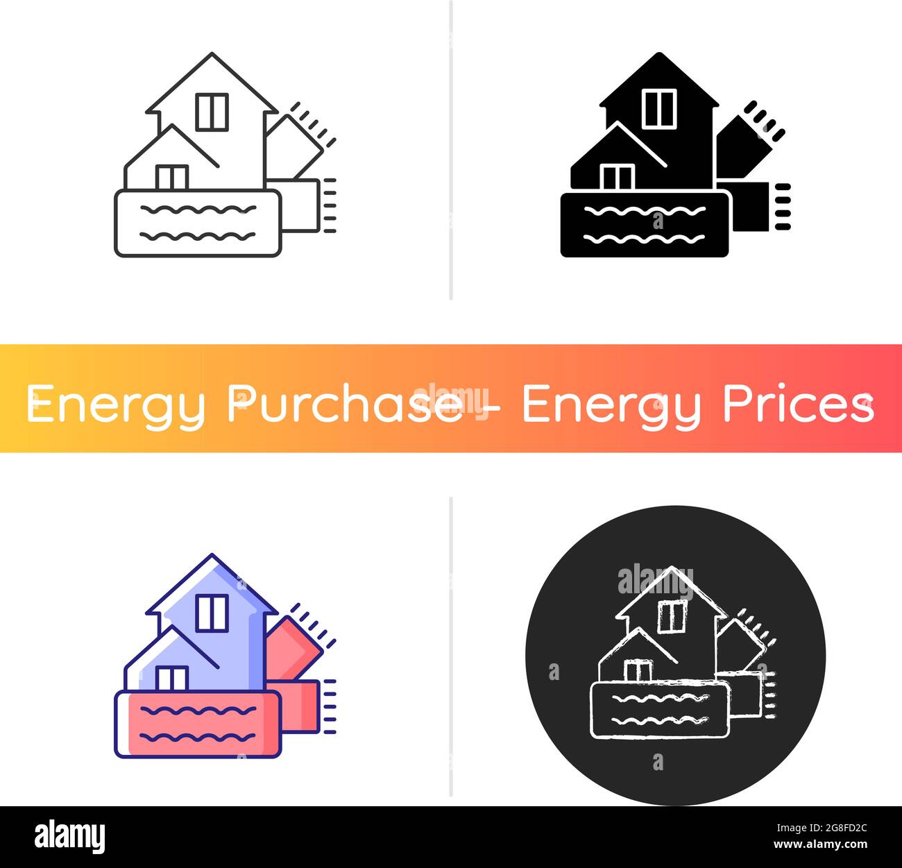 Weatherization icon Stock Vector
