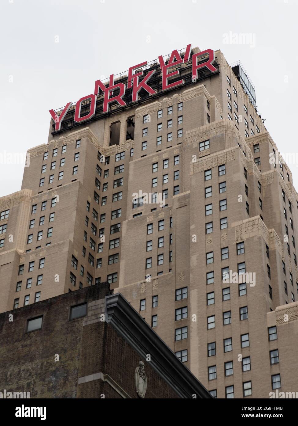 Wyndham New Yorker Hotel located in Midtown Manhattan Stock Photo - Alamy