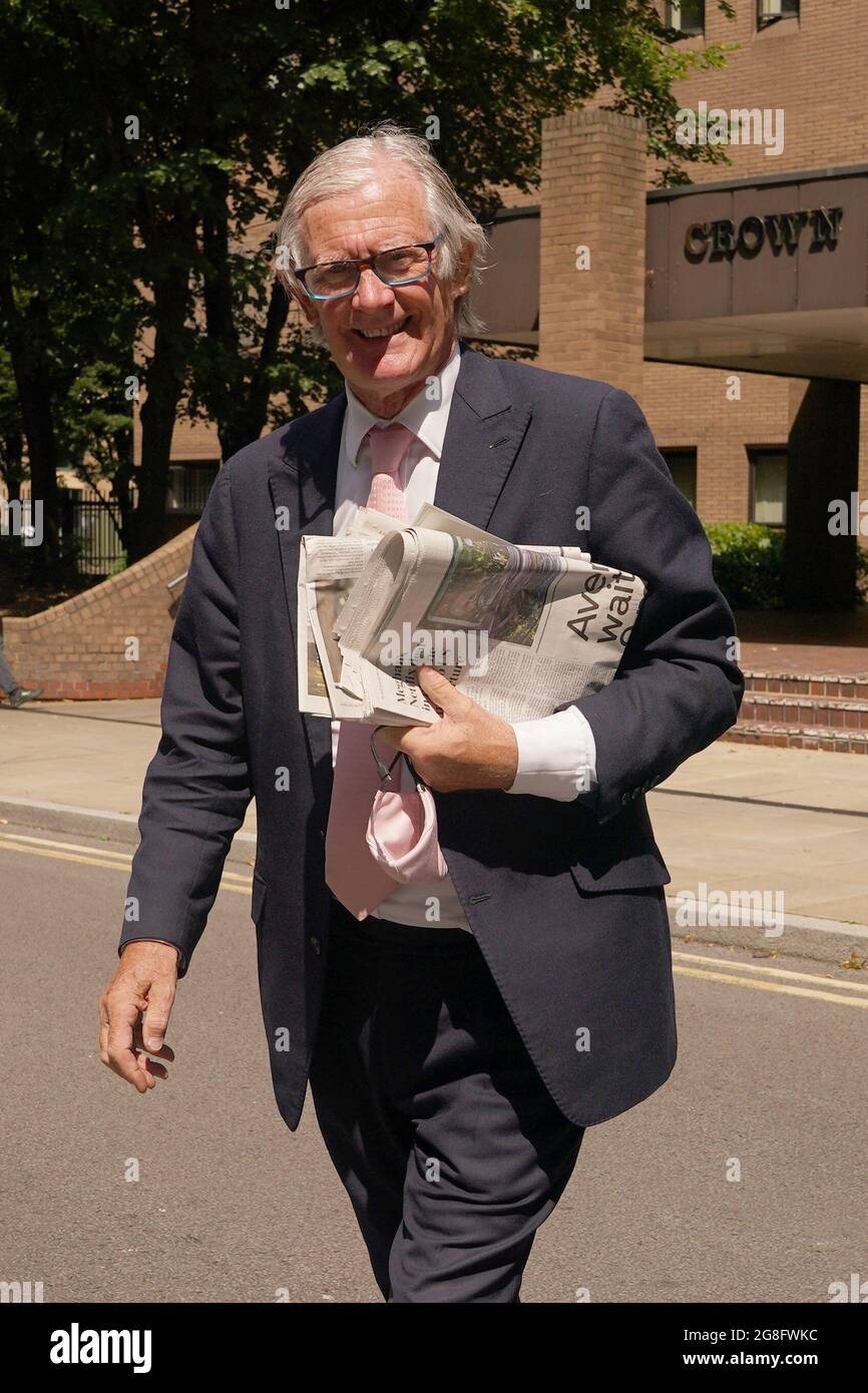Previously unissued photo dated 19/7/2021 of Nicholas Wainwright, Chairman of Boodles. Lulu Lakatos stole diamonds worth £4.2 million from the luxury jewellers by swapping the gems for pebbles using 'sleight of hand', Southwark Crown Court has heard. The 60 year old, allegedly posed as a gemologist called 'Anna', instructed by a group posing as wealthy Russian investors who wanted to buy the precious stones from Boodles in central London. Picture date: Monday July 19, 2021. Stock Photo