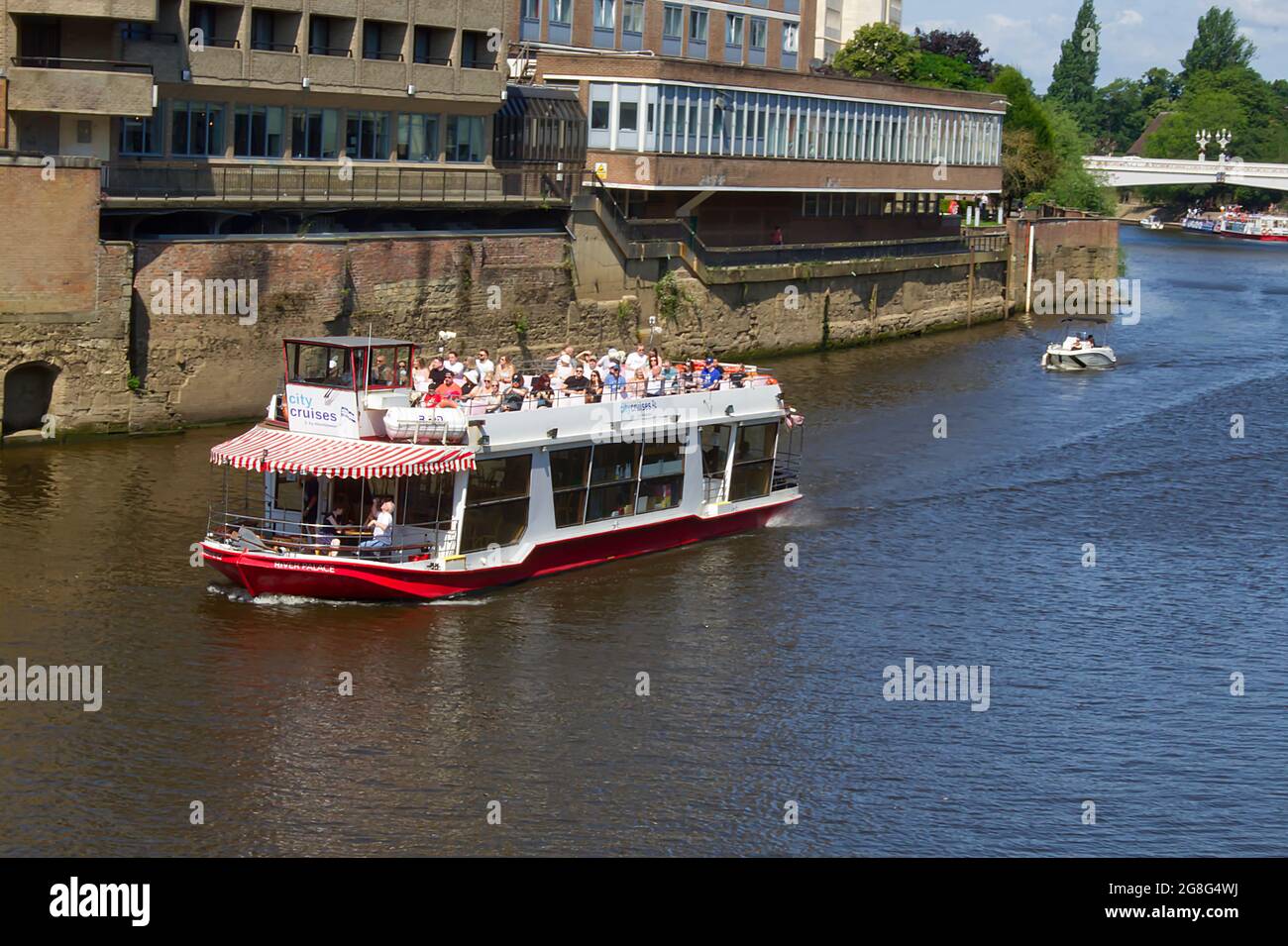 River Ouse, one of two rivers that flow through York, The Ouse is more