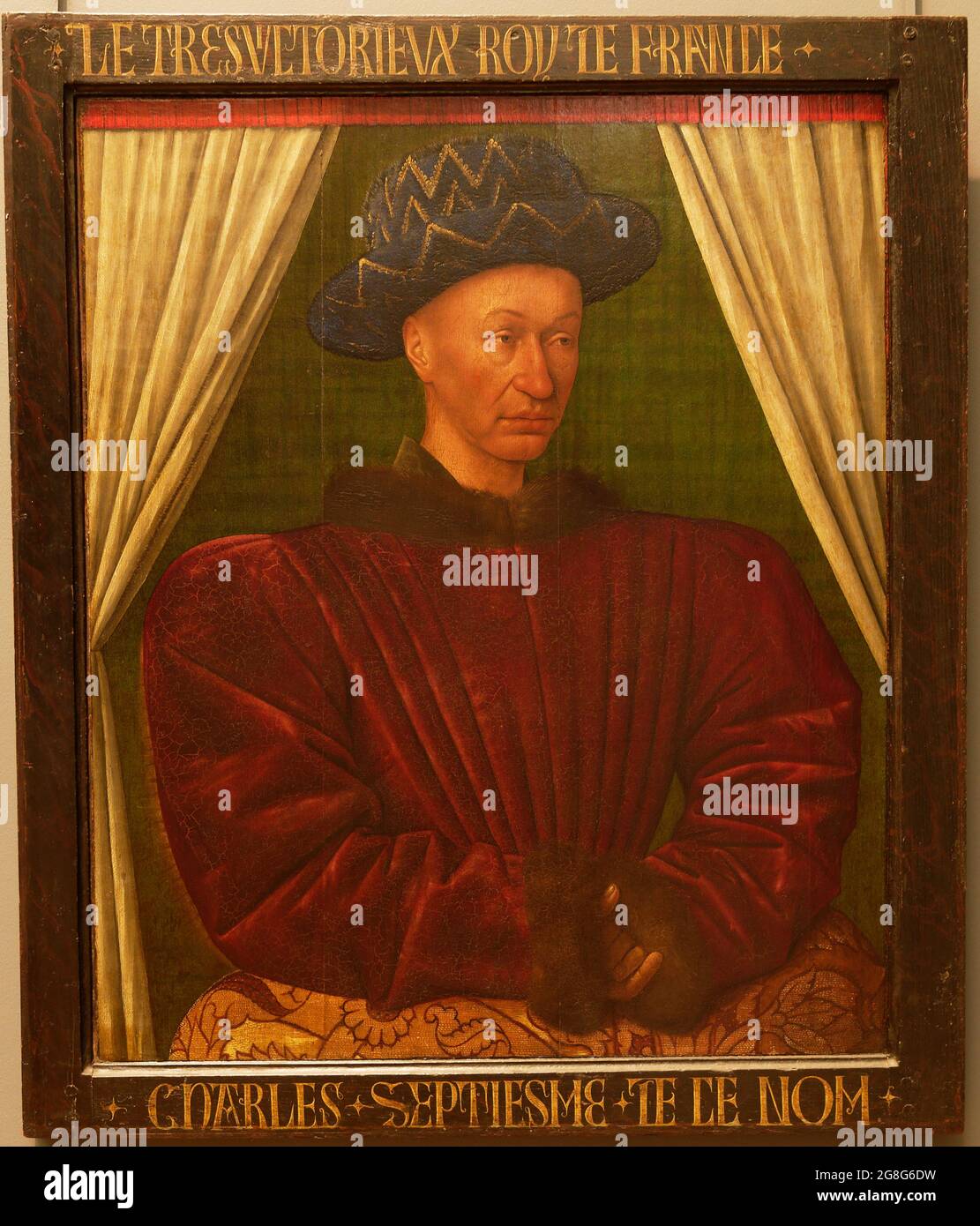 Charles VII (1403-1461), roi de France Stock Photo