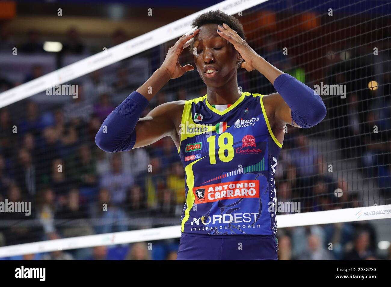 EGONU PAOLA (CONEGLIANO)IMOCO VOLLEY CONEGLIANO - IGOR GORGONZOLA NOVARA PALLAVOLO SUPERCOPPA ITALIANA A1-F 2019-2020 MILANO 16-11-2019 FOTO FILIPPO RUBIN / LVF Stock Photo