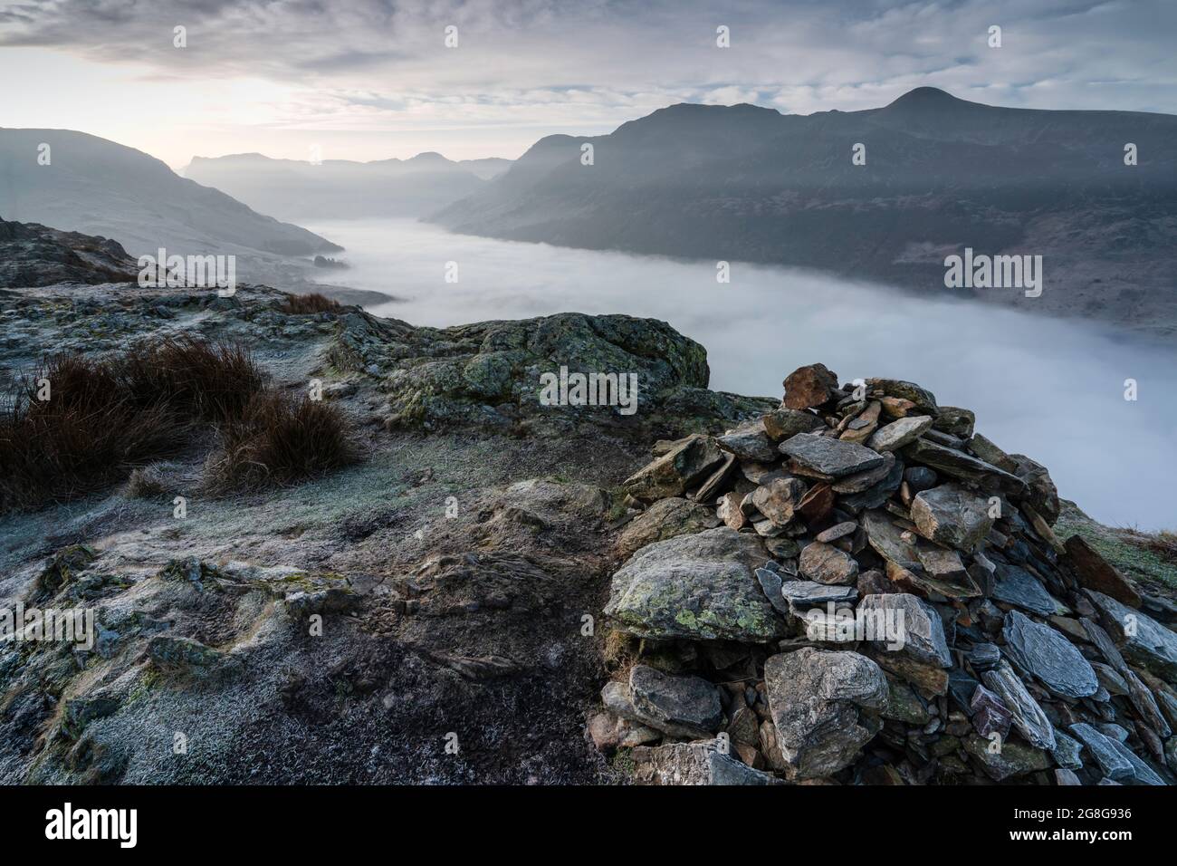 Rare cloud inversion through Crummock Water and Buttermere valleys ...