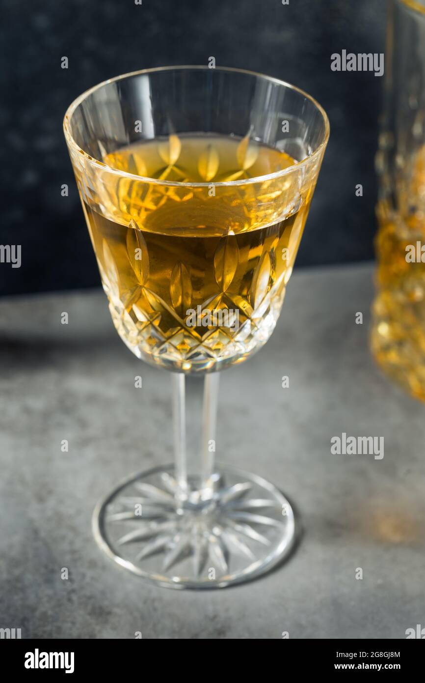 Boozy Refreshing Bijou Gin Cocktail with Chartreuse Stock Photo Alamy