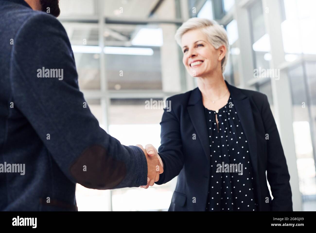 Congratulations on your well deserved promotion Stock Photo