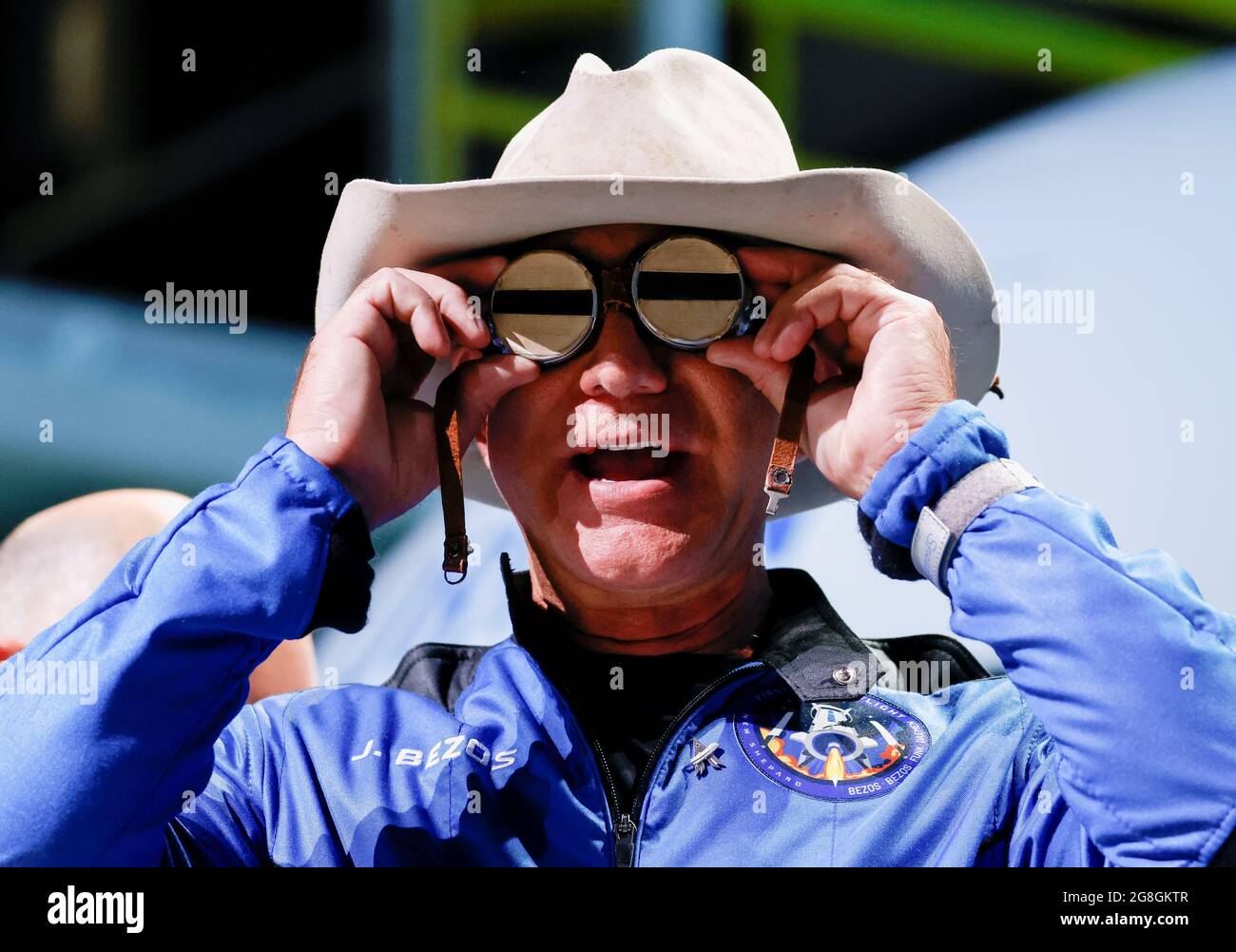 Billionaire American businessman Jeff 