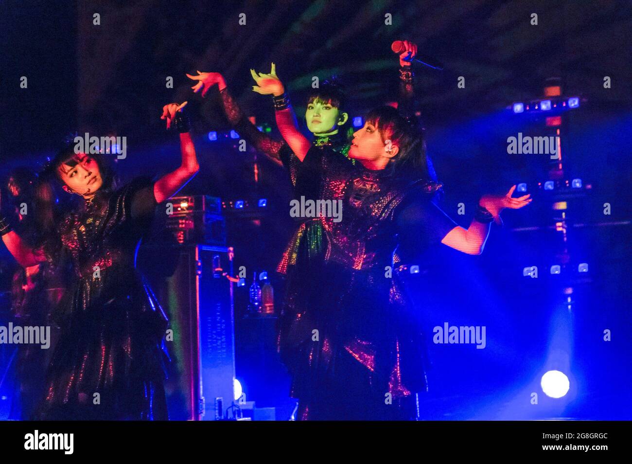 Japanese Kawaii Metal Band Babymetal Live In Concert At London S Brixton Academy Stock Photo Alamy Japanese Kawaii Metal Band Babymetal Live In Concert At London S Brixton Academy Stock Photo Alamy