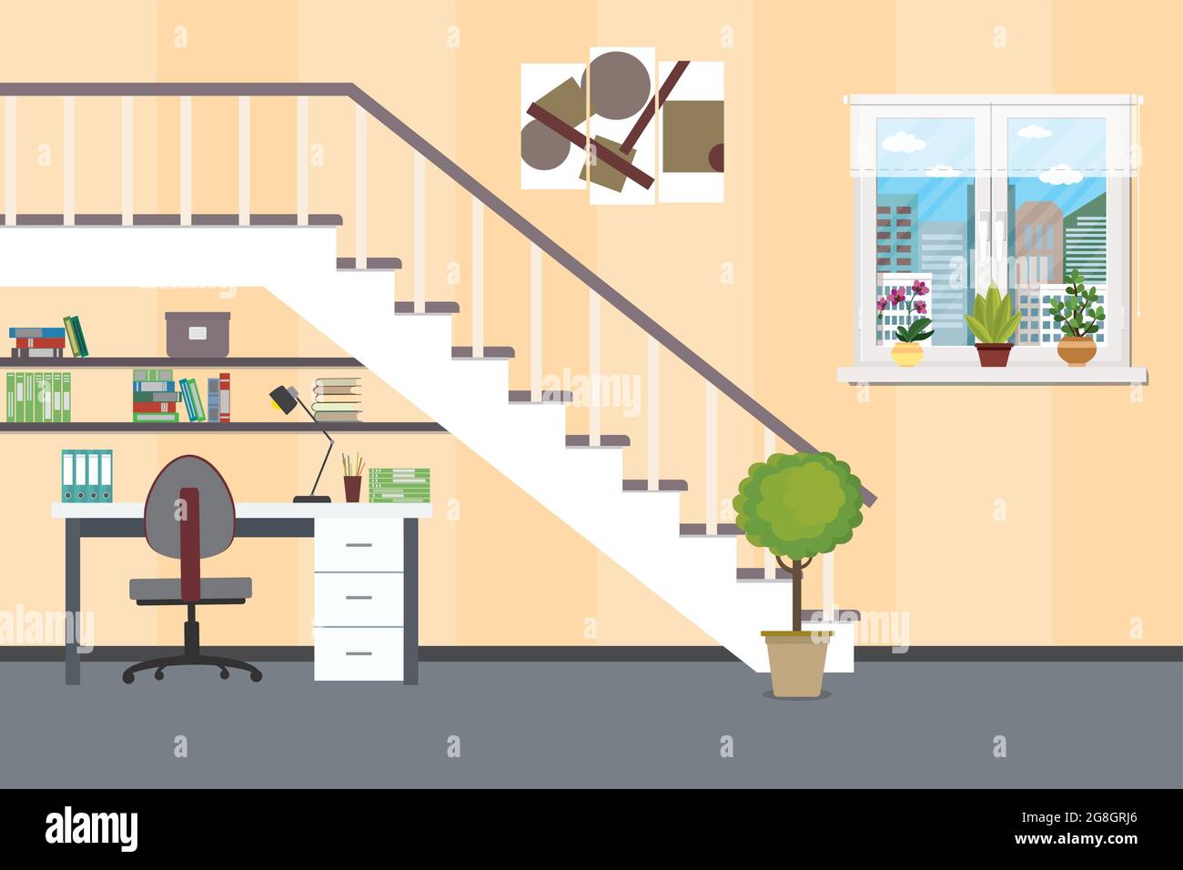 House Stairs Clipart