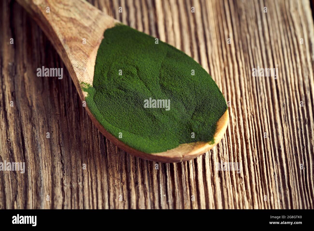 Algae supplement healthy powder hi-res stock photography and images - Alamy