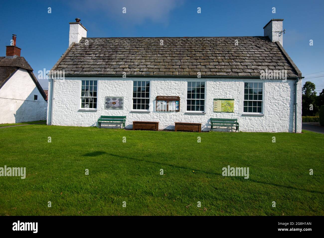 The village hall in the small village of Etal close to the Scottish