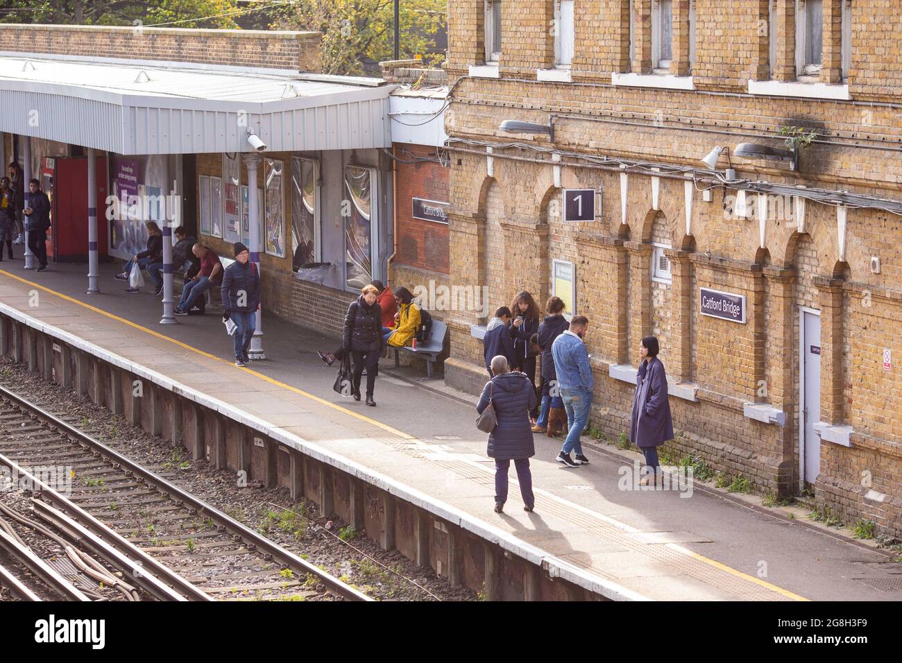Catford railway station, London, England, UK Stock Photo Alamy