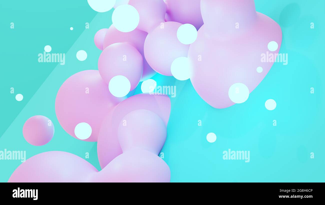 Colorful abstract background. 3D illustration Stock Photo - Alamy