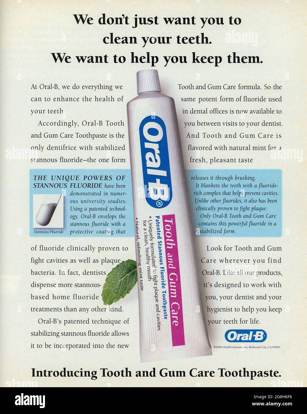 Toothpaste Ad High Resolution Stock Photography and Images Alamy