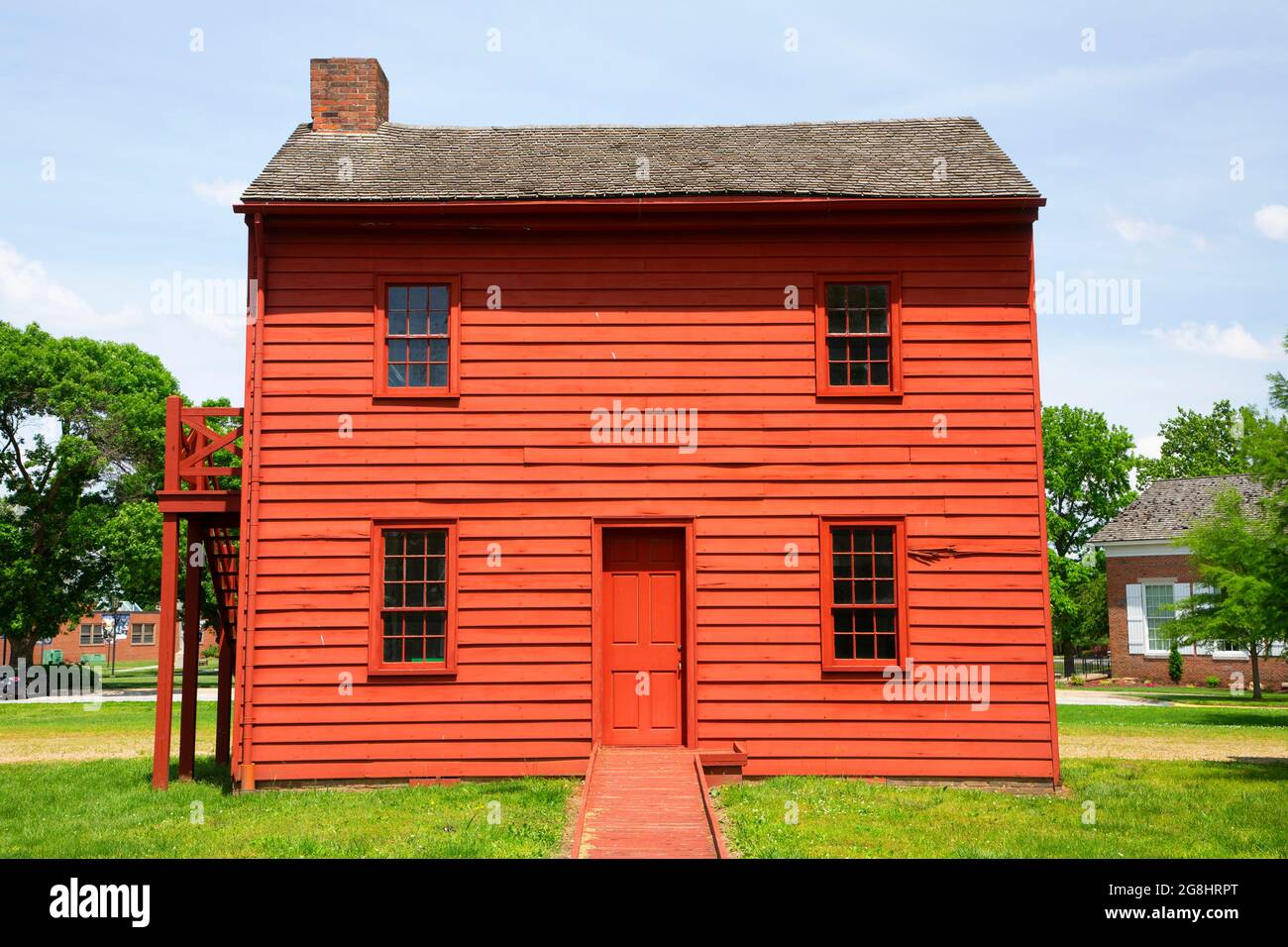Original territorial capitol building, Vincennes State Historic Site