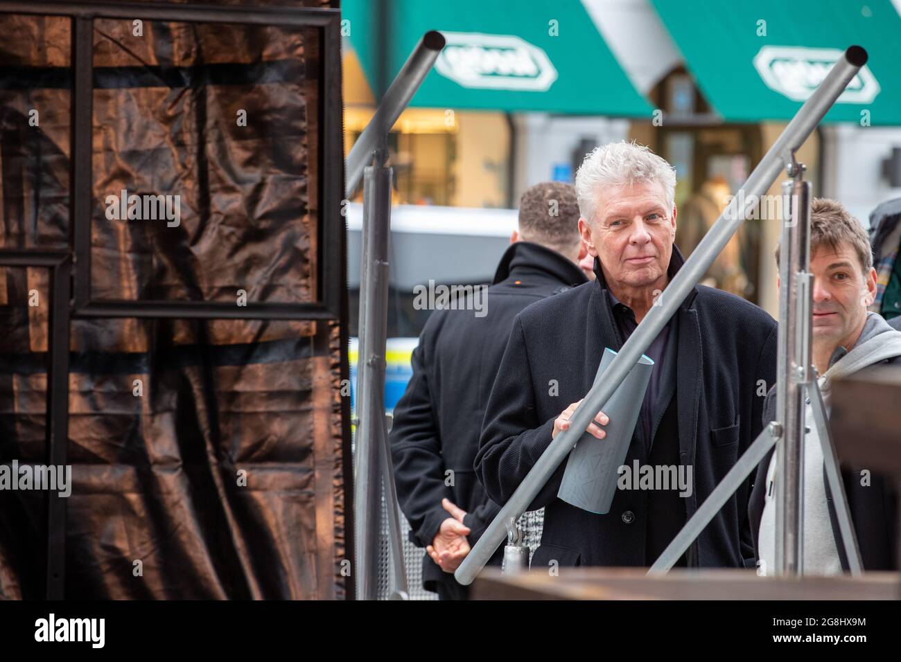 Munich, Germany. 06th Mar, 2020. Mayor Dieter Reiter ( SPD ) at the antifascist protest ' Just don't do it ' organized by Bellevue di Monaco on 6. March 2020 at the Max-Josef-Platz in Munich. (Photo by Alexander Pohl/Sipa USA) Credit: Sipa USA/Alamy Live News Stock Photo