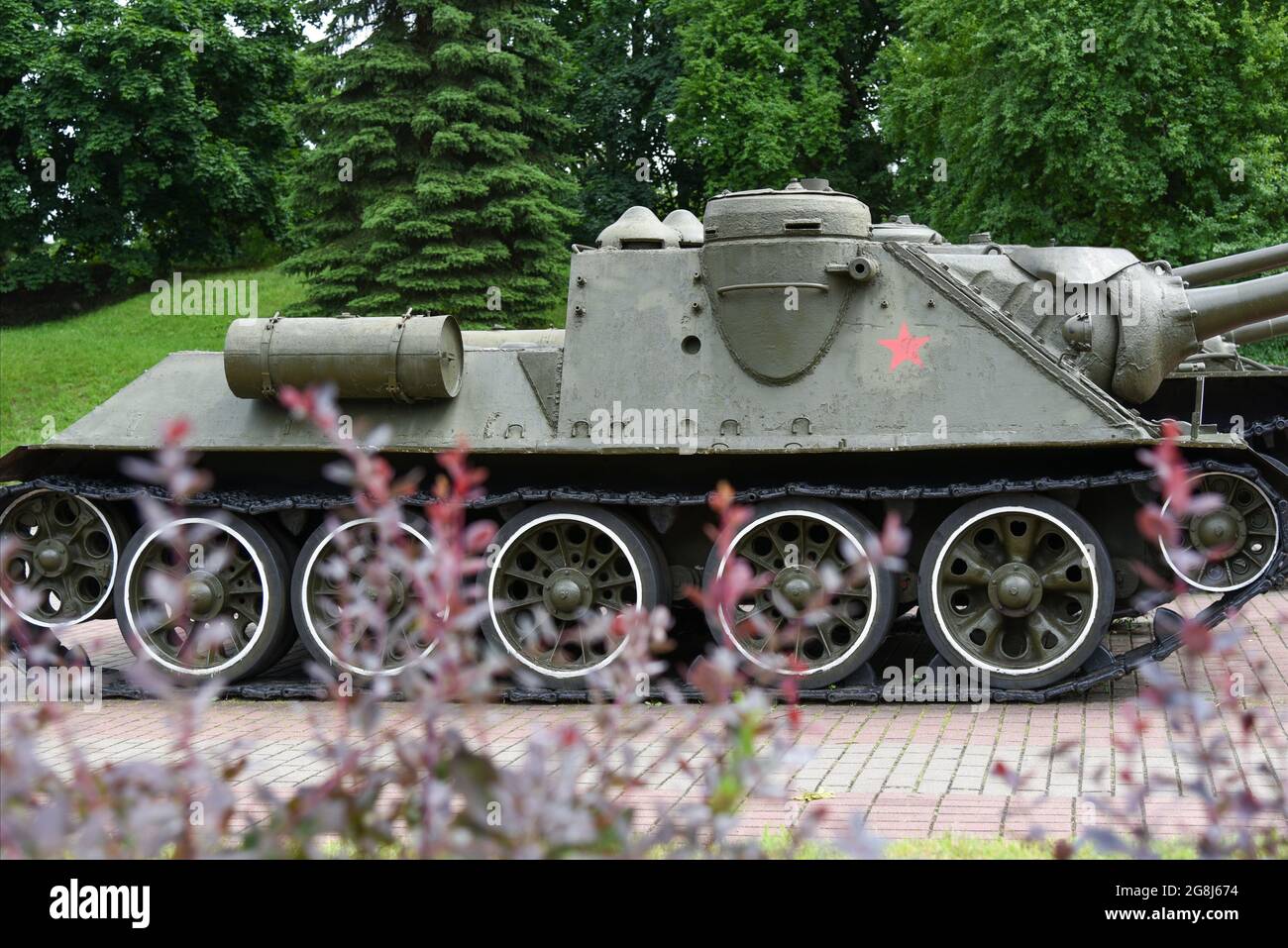 Soviet heavy tank during World War II KV-85 (object 239) 1943