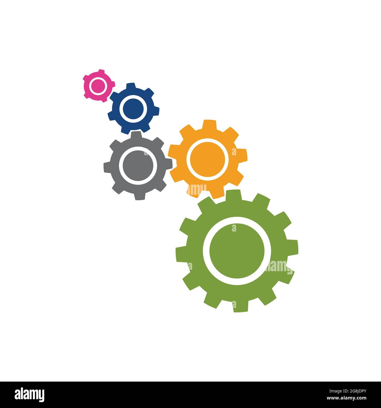Gear vector icon illustration design template Stock Vector Image & Art ...